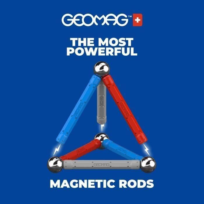 Juego de construcción magnético - GEOMAG - Paneles Clásicos - Transbordador NASA - 70 piezas - Magnético - A partir de 3 años 4 Juego de construcción magnético - GEOMAG - Paneles Clásicos - Transbordador NASA - 70 piezas - Magnético - A partir de 3 años 4
