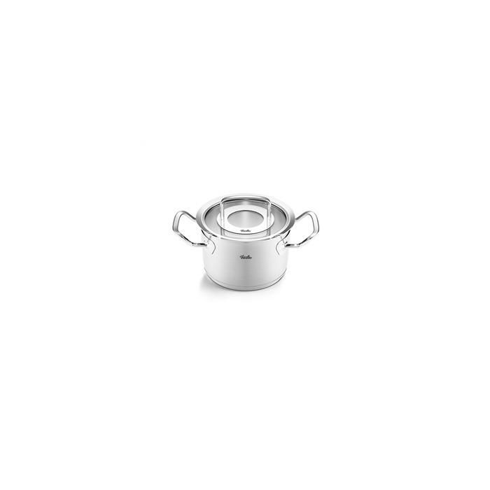 Fissler Olla Profi 20 cm con tapa de cristal, apta para inducción, escala de medición - 08412920000/0 Fissler Olla Profi 20 cm con tapa de cristal, apta para inducción, escala de medición - 08412920000/0