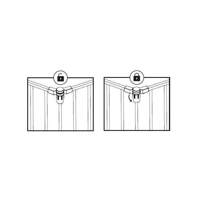 NORDLINGER PRO Cortafuegos plegable con portillo - protección contra incendios para chimeneas y estufas 4 NORDLINGER PRO Cortafuegos plegable con portillo - protección contra incendios para chimeneas y estufas 4