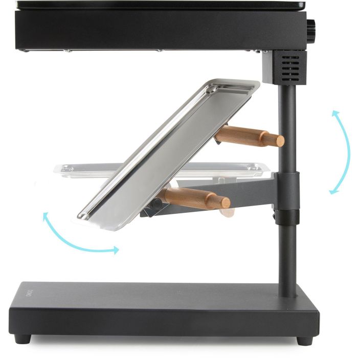 Parrilla para raclette DOMO - DO1145RC - Raclette tradicional - Revestimiento libre de PFAS - 1000 W 4 Parrilla para raclette DOMO - DO1145RC - Raclette tradicional - Revestimiento libre de PFAS - 1000 W 4