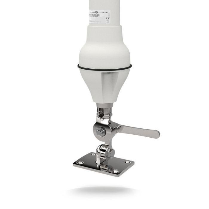 Panorama Antennas SAB-315 Kit Adaptador para Antenas Omnidireccionales BS(G)M a Soportes Náuticos Marinos Estándar 1"-14TPI