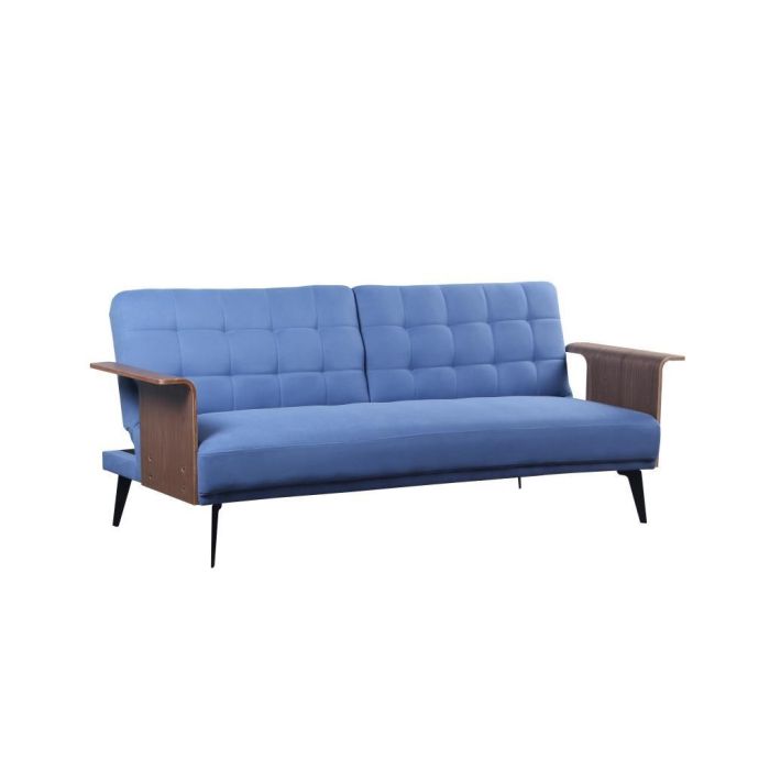 Sofa Cama Urban DKD Home Decor Azul Marron 87 x 81 x 203 cm 1 Sofa Cama Urban DKD Home Decor Azul Marron 87 x 81 x 203 cm 1