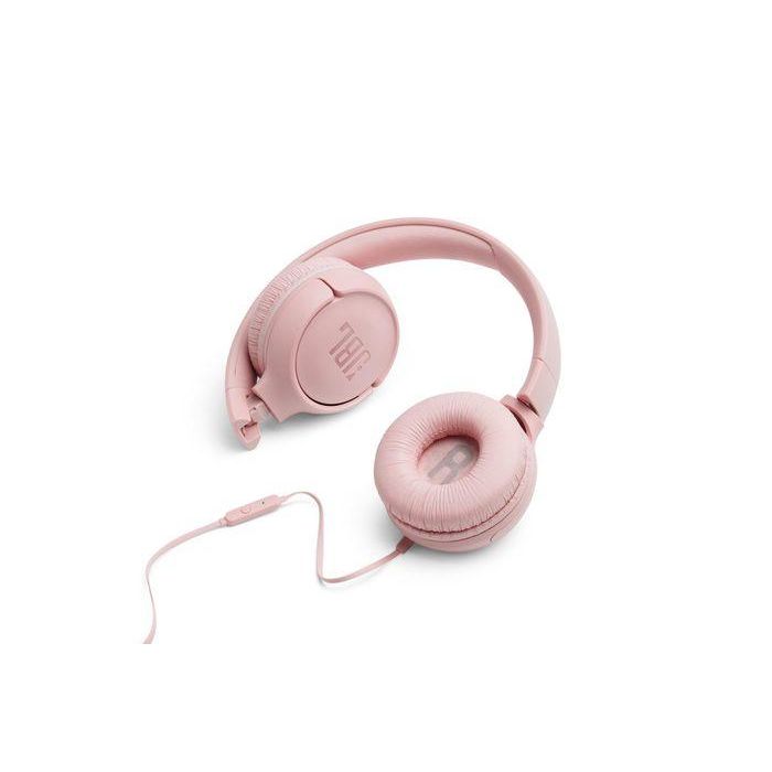 Auriculares JBL Tune 500/ con Micrófono/ Jack 3.5/ Rosas 5 Auriculares JBL Tune 500/ con Micrófono/ Jack 3.5/ Rosas 5
