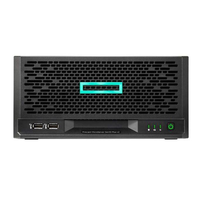 Hewlett Packard Enterprise ProLiant MicroServer Gen10 Plus v2 E‑2314 4‑core 32GB‑U VROC 180W External PS Server Hewlett Packard Enterprise ProLiant MicroServer Gen10 Plus v2 E‑2314 4‑core 32GB‑U VROC 180W External PS Server
