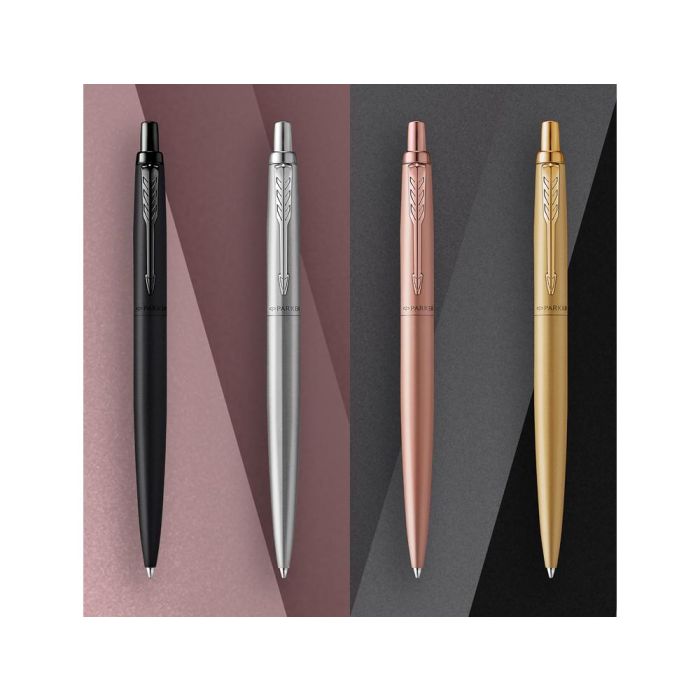 Boligrafo Parker Jotter XL Monocromo Oro Rosa En Estuche 6