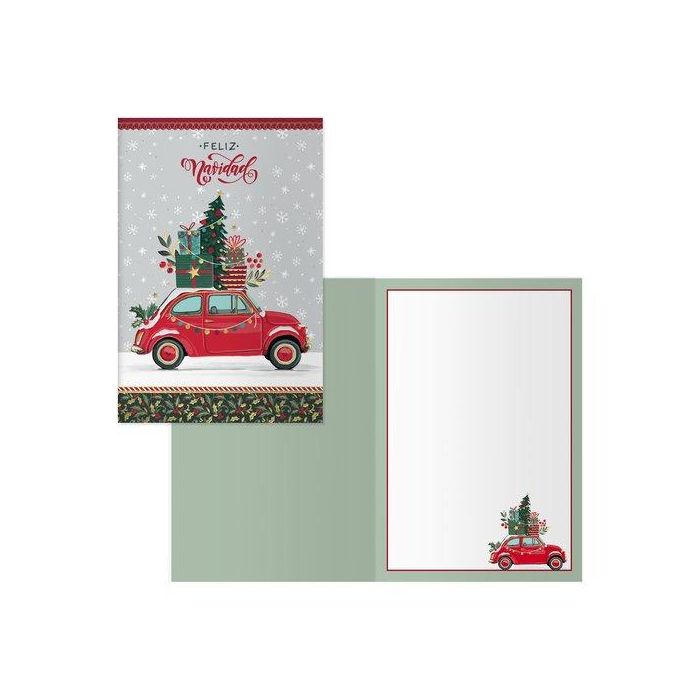 Christmas Dohe 115X170 Coche 6 unidades