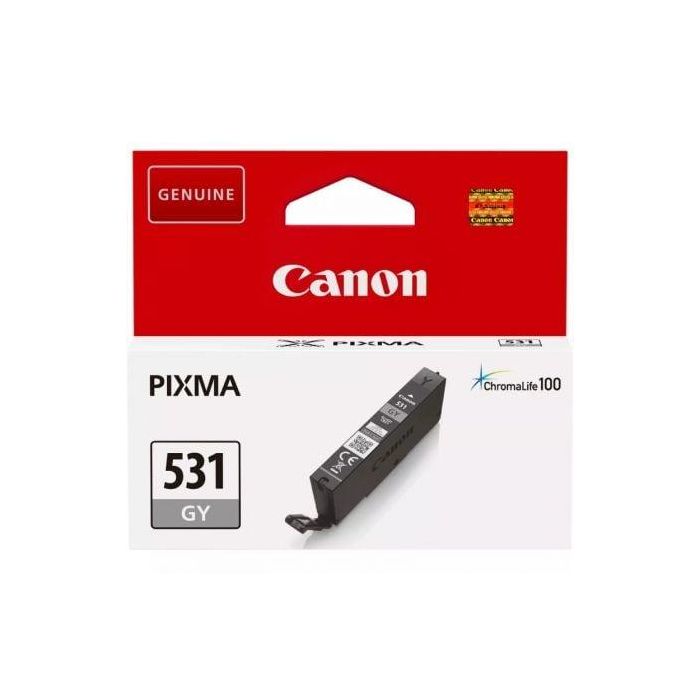 Cartucho de Tinta Original Canon CLI-531GY/ Gris