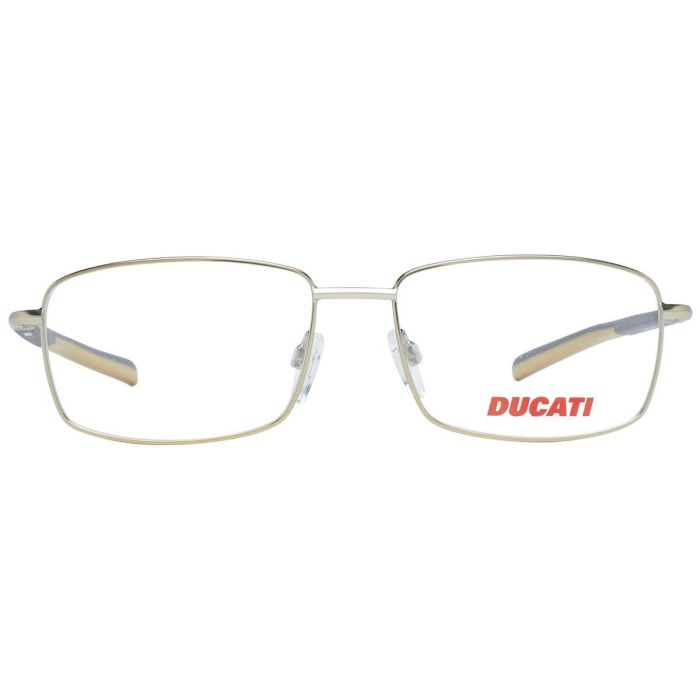 Montura de Gafas Hombre Ducati DA3002-55400 Dorado Ø 55 mm 2
