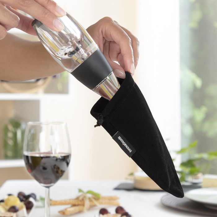 Aireador de Vino Profesional con Soporte Torre y Base Antigoteo Winair InnovaGoods 6 Aireador de Vino Profesional con Soporte Torre y Base Antigoteo Winair InnovaGoods 6