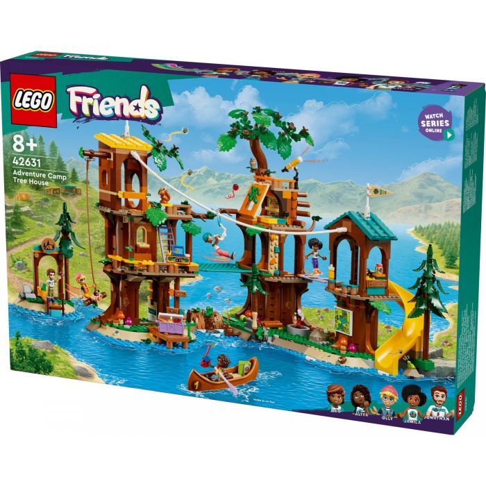 LEGO 42631 Friends La Casa del Árbol del Centro de Ocio - Set de Juego de Construcción para Niños y Niñas 8 LEGO 42631 Friends La Casa del Árbol del Centro de Ocio - Set de Juego de Construcción para Niños y Niñas 8