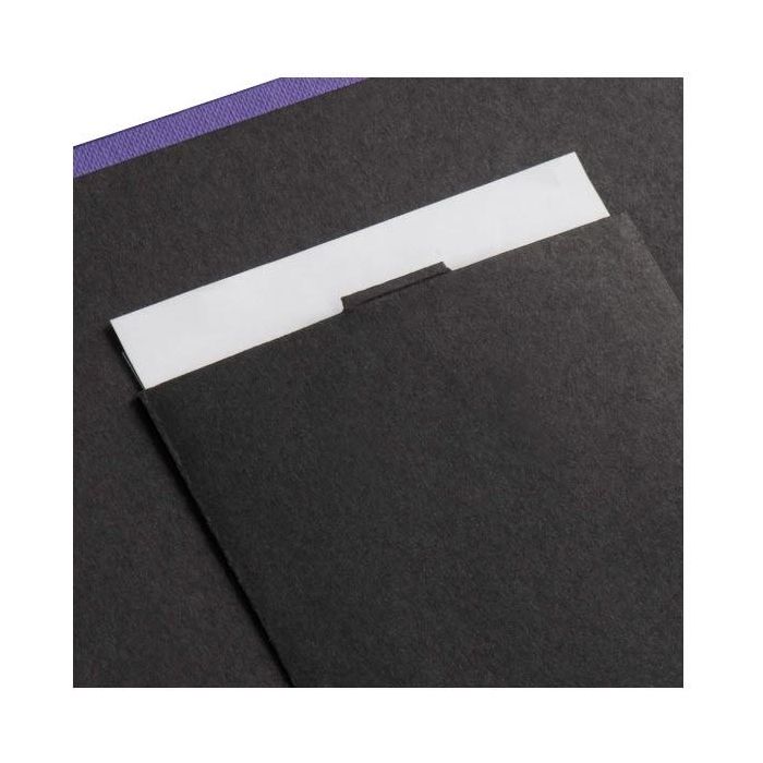 Hama 94879 Álbum de Fotos Fine Art Espiral Gris 28x24 cm con 50 Páginas Negras para 100 Fotos 10x15 5