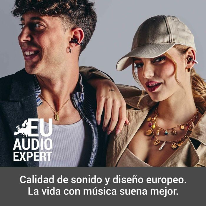 Auriculares Inalámbricos con Estuche de Carga Energy Sistem 459643 Negro 1