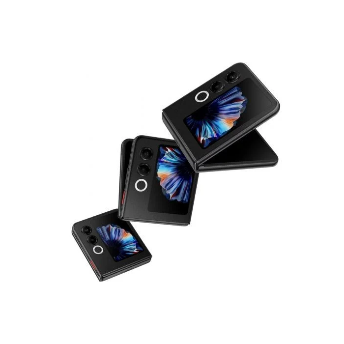 Zte Smartphone Nubia Flip 2 P678F01 8GB/256GB 6.9" 5G Negro Plegable IA Pantalla AMOLED 3