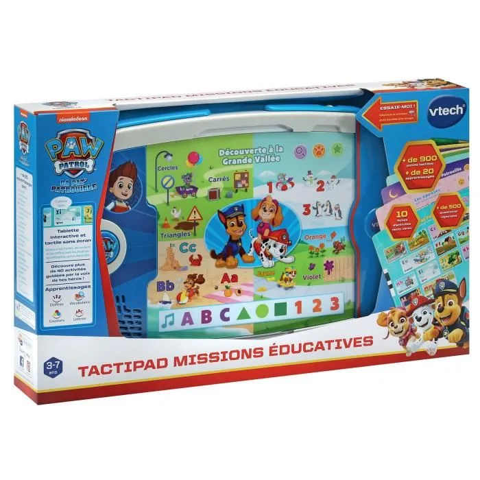 Vtech Paw Patrol Misiones Educativas Tactipad - Idioma francés VT3417766178053