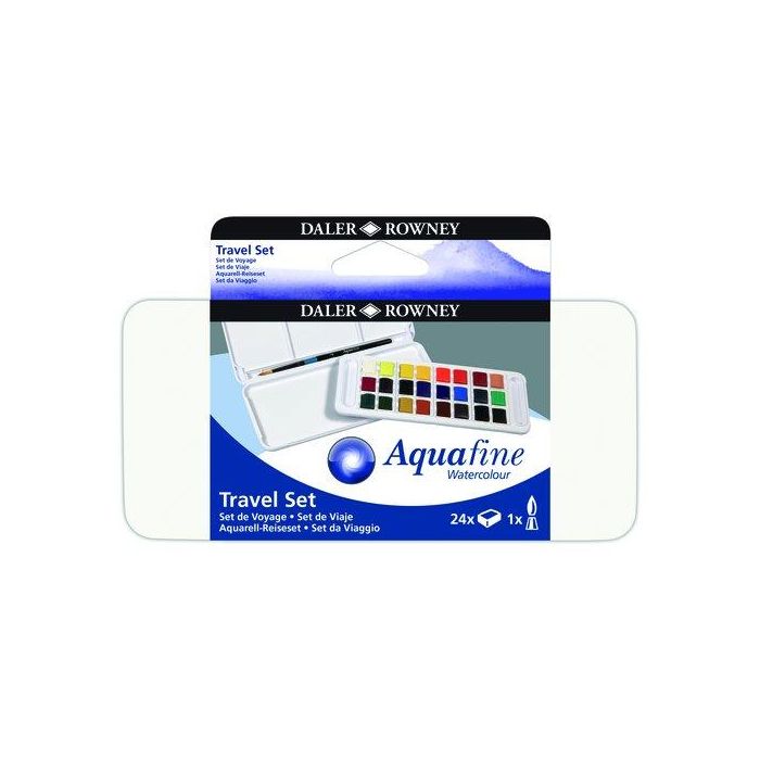Acuarelas Daler Rowney Aquafine Estuche De 24