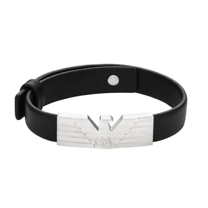 Pulsera Hombre Emporio Armani EGS3075040 Negro