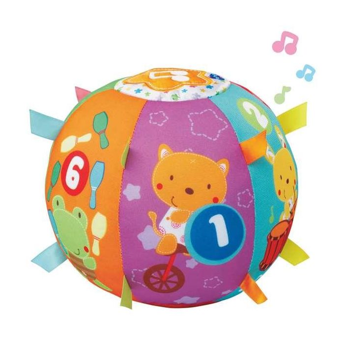 Vtech Pelota Bola Cantarina Bebé con Texturas, 15 Melodías y 5 Canciones, 18 cm, 3-24 Meses, Pilas Incluidas 1 Vtech Pelota Bola Cantarina Bebé con Texturas, 15 Melodías y 5 Canciones, 18 cm, 3-24 Meses, Pilas Incluidas 1