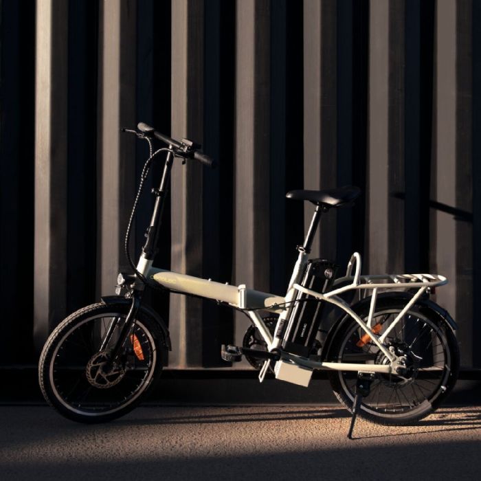 Bicicleta Eléctrica Cecotec Flexy 250 W 20" Blanco 7500 mAh 1 Bicicleta Eléctrica Cecotec Flexy 250 W 20" Blanco 7500 mAh 1