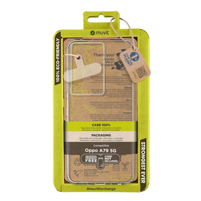 muvit for change funda compatible con Oppo A79 5G transparente 6 muvit for change funda compatible con Oppo A79 5G transparente 6