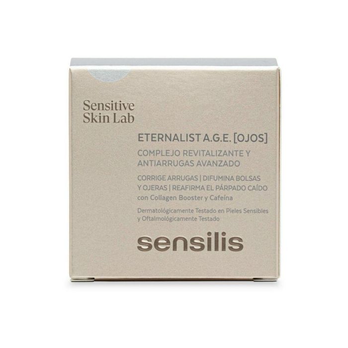 Sensilis ETERNALIST A.G.E. Contorno de Ojos Antiarrugas, Anti-Ojeras y Bolsas Reafirmante con Aplicador Metálico 20 ml 4