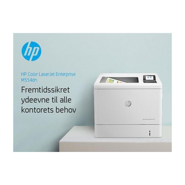 HP Impresora laser color laserJet Enterprise M554dn