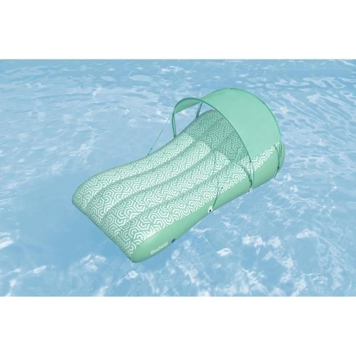 Colchón hinchable para piscina - BESTWAY - Con toldo 1 Colchón hinchable para piscina - BESTWAY - Con toldo 1
