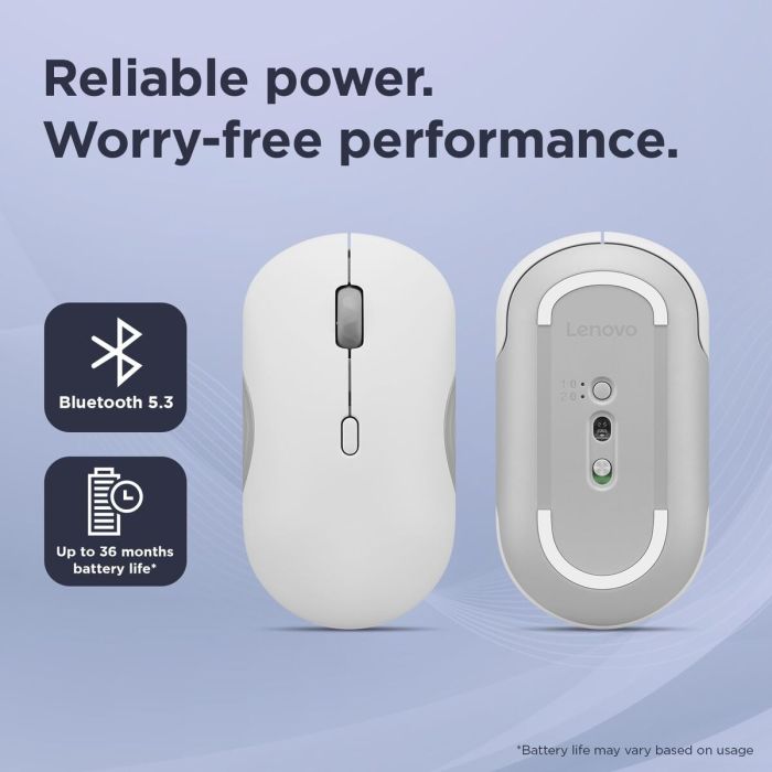 Ratón Lenovo GY51S61907 Gris 2400 dpi 15