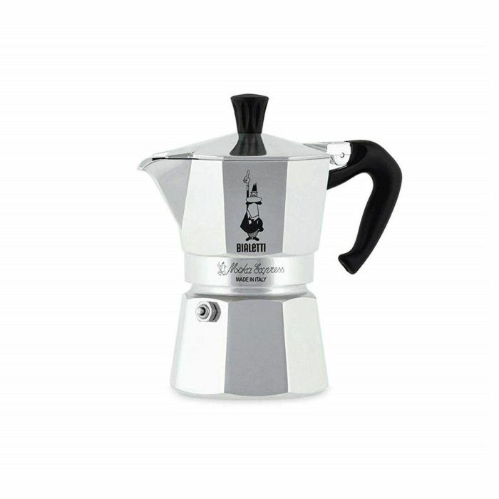 Cafetera Italiana Bialetti 0001161 Plateado 60 ml 14 Cafetera Italiana Bialetti 0001161 Plateado 60 ml 14