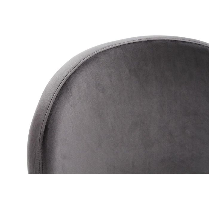 Silla Chic DKD Home Decor Negro Dorado 58 x 73 x 62 cm 4 Silla Chic DKD Home Decor Negro Dorado 58 x 73 x 62 cm 4