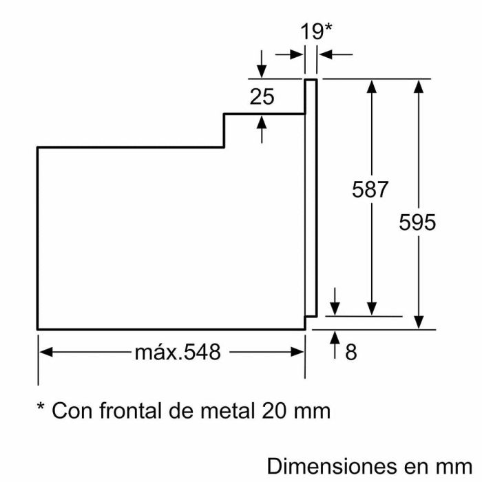Horno Balay 3HB2010X0 66 L 3300W 66 L 4