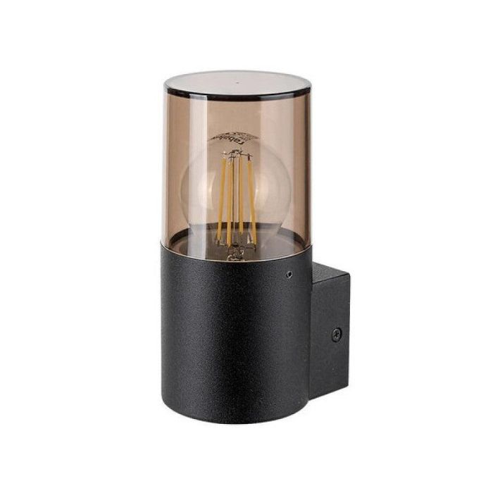 RABALUX RAB-7158 Aplique Exterior Moderno Teplice Negro Mate Aluminio 1xE27 IP44 para Pared Exterior, Jardín y Terraza 0 RABALUX RAB-7158 Aplique Exterior Moderno Teplice Negro Mate Aluminio 1xE27 IP44 para Pared Exterior, Jardín y Terraza 0