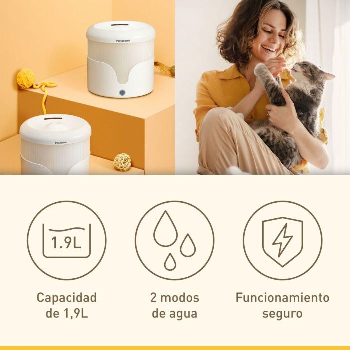 Fuente para Mascotas Panasonic CP-JNW01CW 3