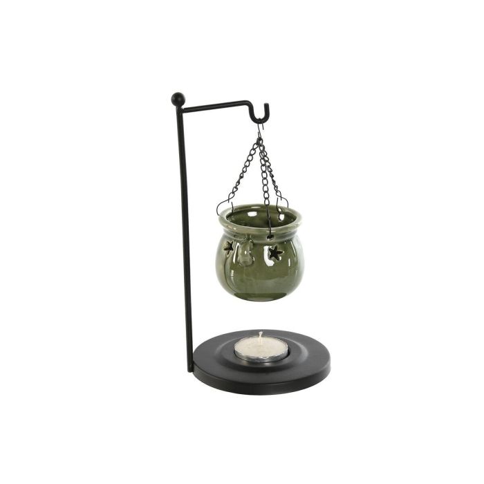 Quemador Oriental DKD Home Decor Verde Mostaza 10 x 20 x 10 cm (3 Unidades) 1 Quemador Oriental DKD Home Decor Verde Mostaza 10 x 20 x 10 cm (3 Unidades) 1