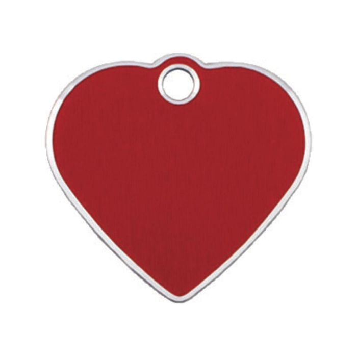 Placa identificativa para collar Imarc Heart Rojo 0 Placa identificativa para collar Imarc Heart Rojo 0