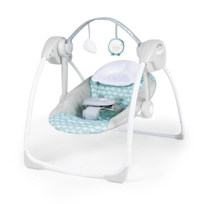 Ity by Ingenuity  Swingity Swing  Columpio portátil de fácil plegado - Goji 