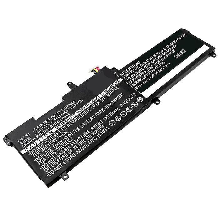 CoreParts Laptop Battery for Asus 64Wh Li-Pol 15.2V 4200mAh, Black 2 CoreParts Laptop Battery for Asus 64Wh Li-Pol 15.2V 4200mAh, Black 2