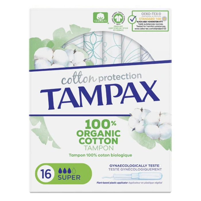 Tampax Organic Super Tampón Tampax Organic Super Tampón