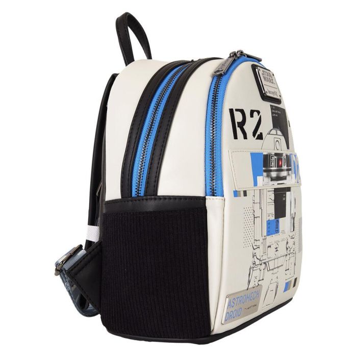 Mochila R2-D2 Star Wars Loungefly 26cm 3 Mochila R2-D2 Star Wars Loungefly 26cm 3