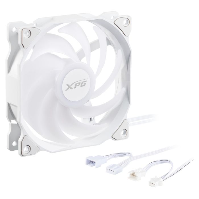 ADATA XPG Vento R 120 ARGB PWM Ventilador 120mm Blanco 3 Unidades 3