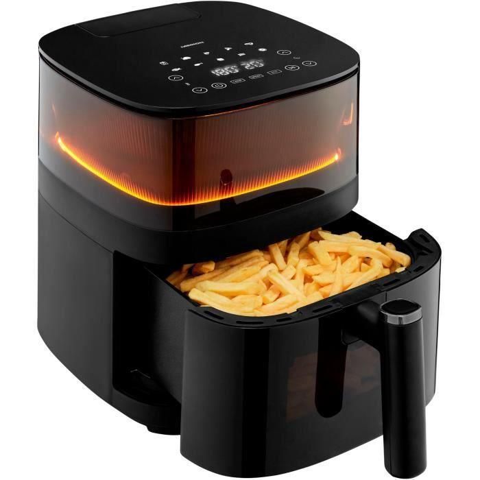 Freidora de aire caliente sin aceite - MD 11780 - Temperatura hasta 230°C - 10 programas - 5 L - 1500 Watt Freidora de aire caliente sin aceite - MD 11780 - Temperatura hasta 230°C - 10 programas - 5 L - 1500 Watt