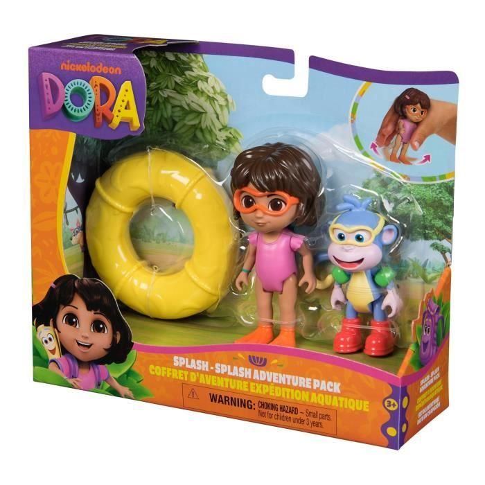 Spin Master 6073670 - Pack Figuras articuladas Dora la Exploradora y Botas con accesorios de natación - +3 años 1 Spin Master 6073670 - Pack Figuras articuladas Dora la Exploradora y Botas con accesorios de natación - +3 años 1