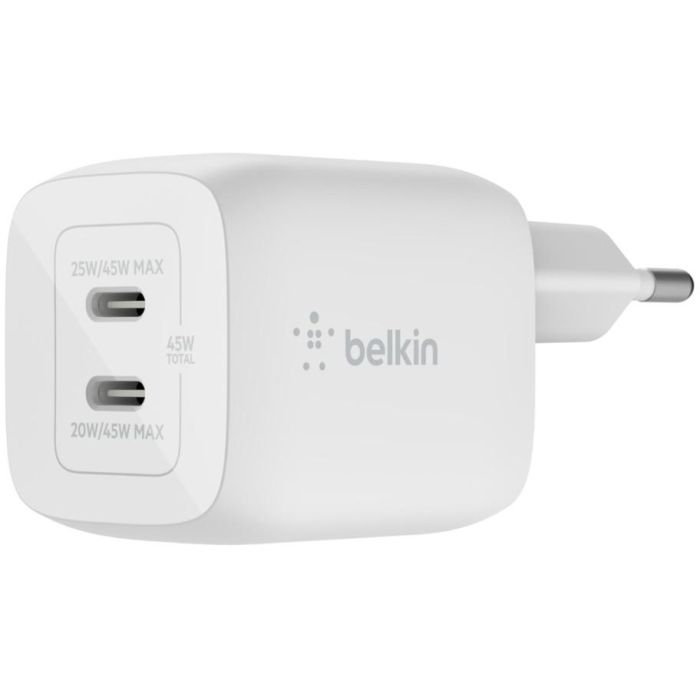 Cargador de Pared Belkin WCH011VFWH Blanco 0 Cargador de Pared Belkin WCH011VFWH Blanco 0