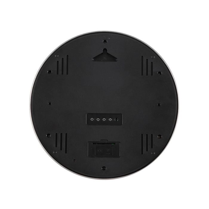 Reloj De Pared Digital Efecto Metalico Versa 4X30CM (2 Unidades) 2 Reloj De Pared Digital Efecto Metalico Versa 4X30CM (2 Unidades) 2