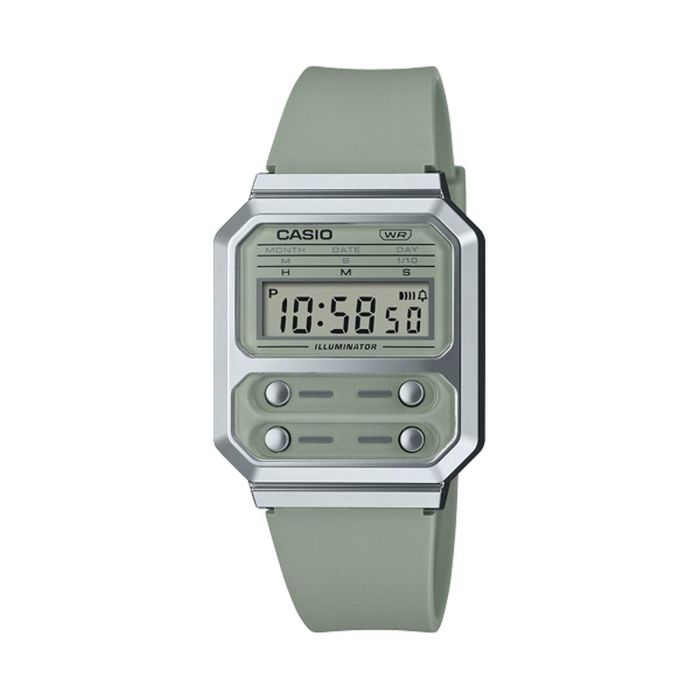 Reloj Unisex Casio F100 TRIBUTE - SAGE GREEN (Ø 40 mm) Reloj Unisex Casio F100 TRIBUTE - SAGE GREEN (Ø 40 mm)