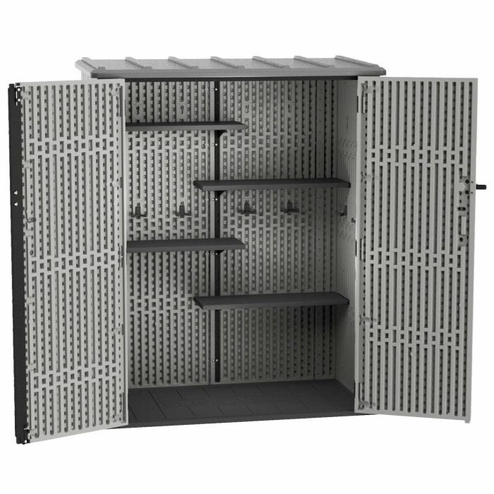 Mueble de almacenaje Lifetime Gris 143 x 174 x 74 cm 5 Mueble de almacenaje Lifetime Gris 143 x 174 x 74 cm 5