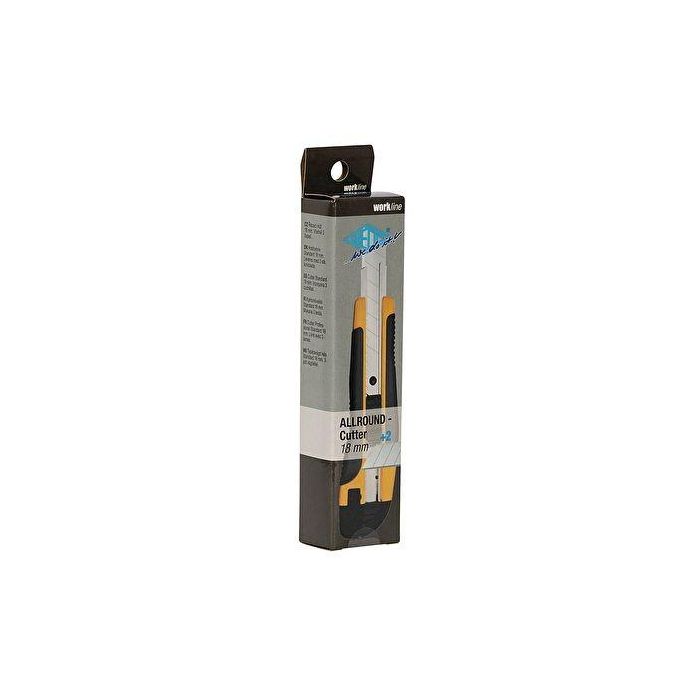 WEDO Cúter Allround 78 618 con Cuchilla de 18 mm, Incluye 2 Cuchillas de Repuesto 2 WEDO Cúter Allround 78 618 con Cuchilla de 18 mm, Incluye 2 Cuchillas de Repuesto 2
