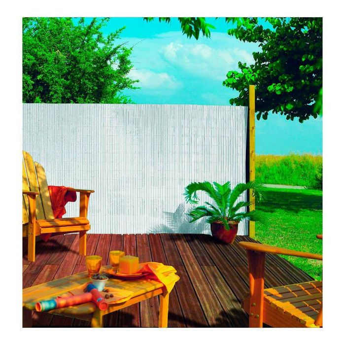 Cañizo Nortene Plasticane Oval 1 x 3 m Blanco PVC 1