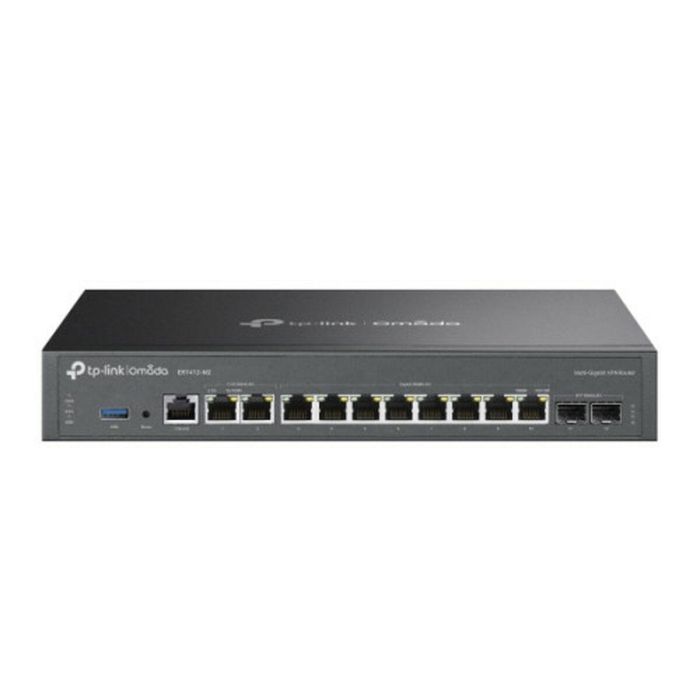 TP-Link ER7412-M2 Router Omada 2.5 Gigabit & Gigabit Ethernet, 7 Puertos LAN, 2 SFP, VPN 80 Túneles, Rack Mount, Negro 5 TP-Link ER7412-M2 Router Omada 2.5 Gigabit & Gigabit Ethernet, 7 Puertos LAN, 2 SFP, VPN 80 Túneles, Rack Mount, Negro 5