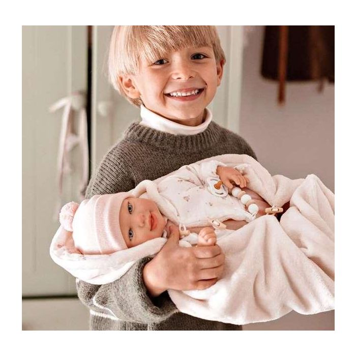 Muñecas Arias Muñeca Reborn 45 cm Elba c/Manta 4