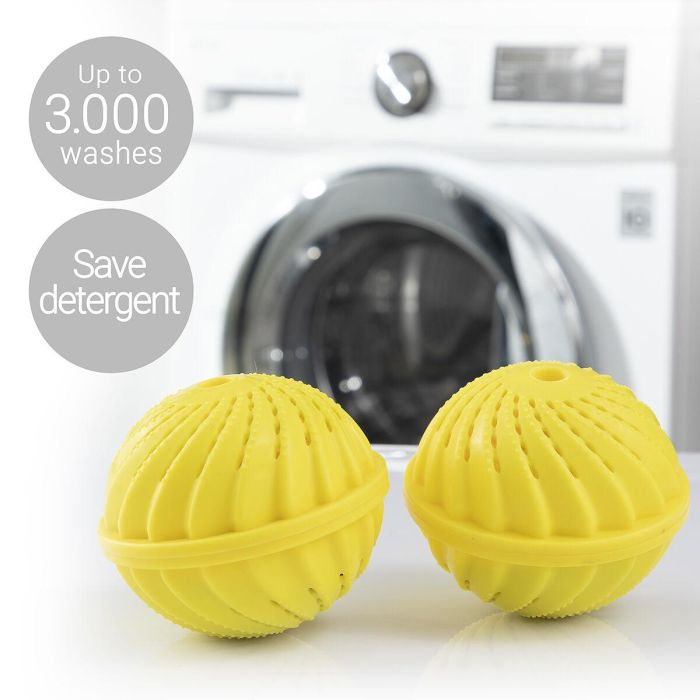 Bolas para Lavar la Ropa sin Detergente Delieco InnovaGoods Pack de 2 uds 14 Bolas para Lavar la Ropa sin Detergente Delieco InnovaGoods Pack de 2 uds 14